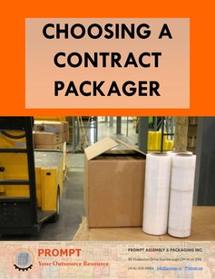 Choosing Contract Packaing Company Toronto Ontario Prompt.ca