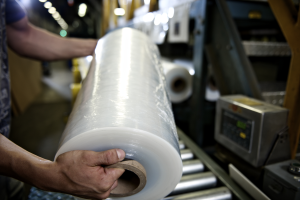 stretch film packaging wrapping