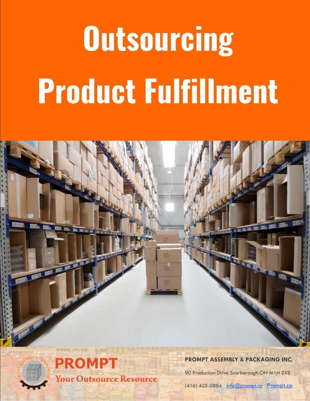Whitepaper by Prompt.ca on Benefits of Outsourcing product fulfillment